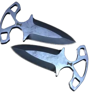 ★ StatTrak™ Shadow Daggers | Blue Steel (Marcado por Batalla)