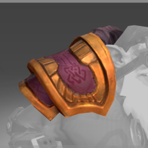 Inscribed Spaulder of the Dwarf Engineer