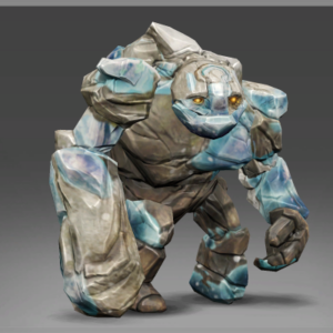 Signiert Small Elemental Ice
