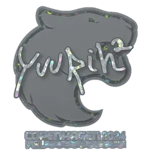 Sticker | yuurih (Glitter) | Copenhagen 2024