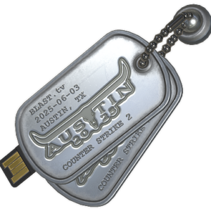 Souvenir Charm | Austin 2025 Highlight | Double Into Victory
