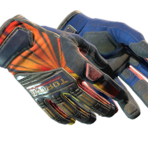 ★ Specialist Gloves | Sunburst (Kampfgeschädigt)
