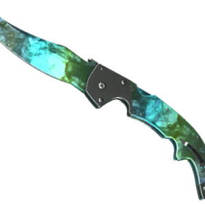 ★ StatTrak™ Falchion Knife | Gamma Doppler Phase 4 (Fabrikneu)