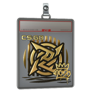 Sticker Slab | Ninjas in Pyjamas (Gold) | 2020 RMR